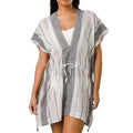 PRANA Women's Marina Bay Tunic Cover Up Small Charcoal Gray Cotton Dress NWT