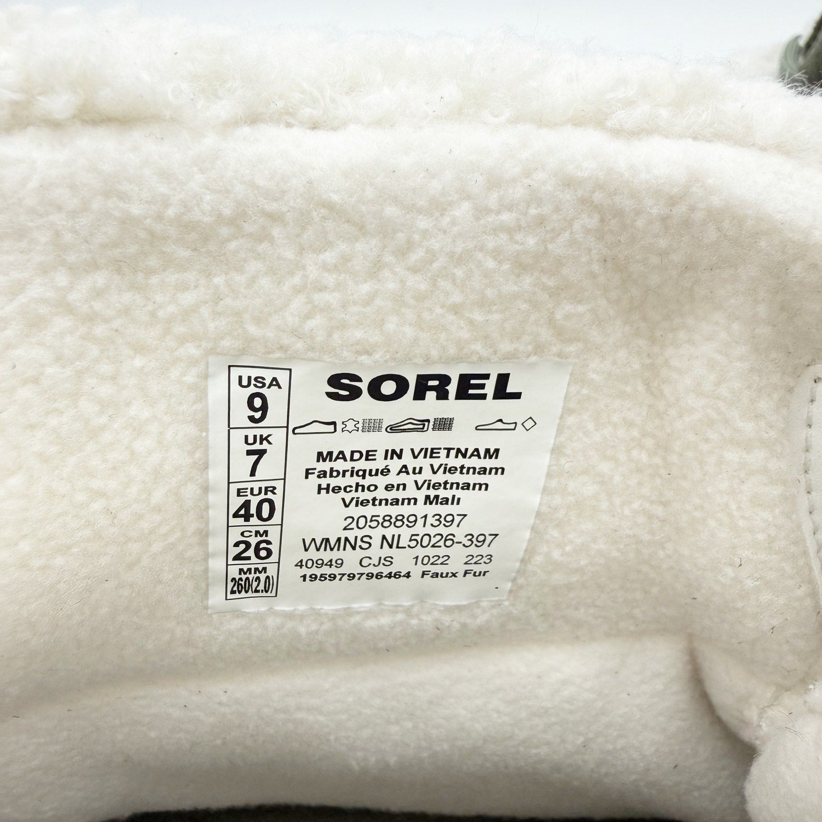 Sorel Womens Explorer Next Carnival Boots US 9 Green Winter Waterproof NIB