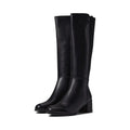 Naturalizer Women Brent Knee High Boot US 9 M Black Leather Weatherproof NIB