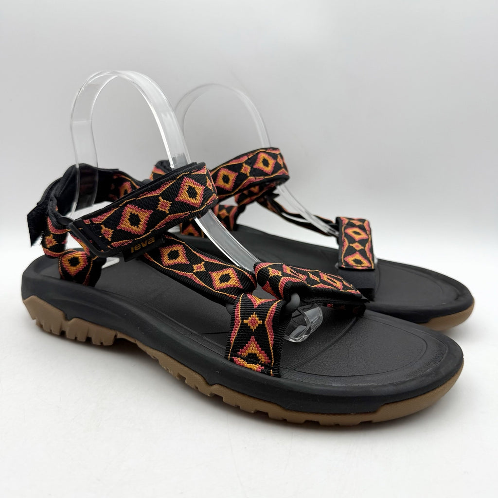 Teva Mens Hurricane XLT2 Revive Sandals US 12 EU 45.5 Orange Black NIB