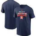 NIKE Mens Houston Astros Cooperstown Rewind Arch T-Shirt Small Navy Blue NWT