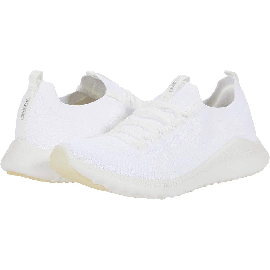 Aetrex Womens Carly Sneakers EU 40 US 9-9.5 White Athletic NWOB
