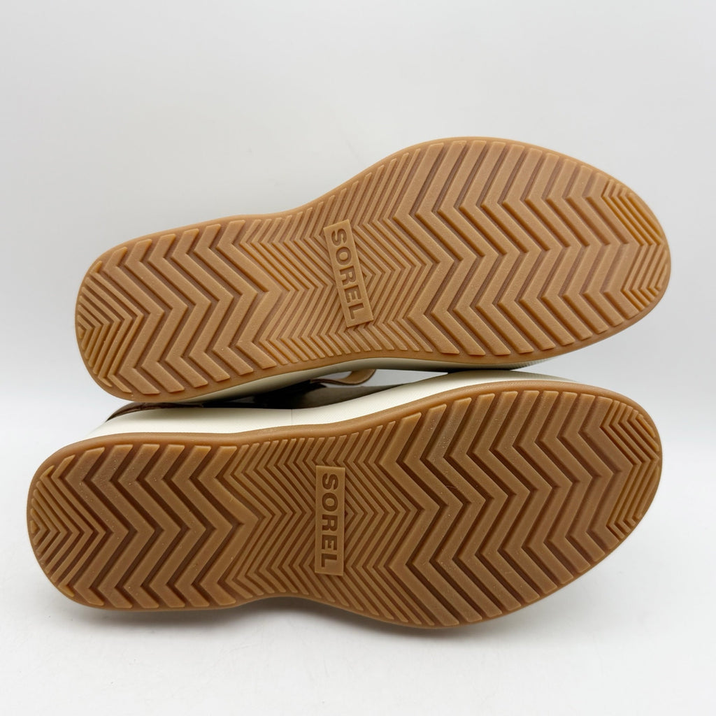 Sorel Womens Dayspring Platform Sandals US 6 EU 37 Brown Leather NWOB