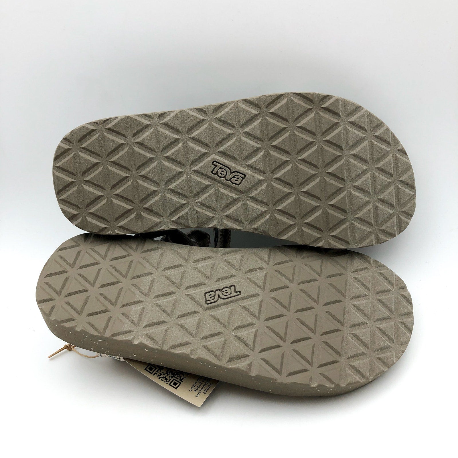 TEVA Womens Original Universal ReLoop Sandals US 8 EU 38 Feather Grey NIB