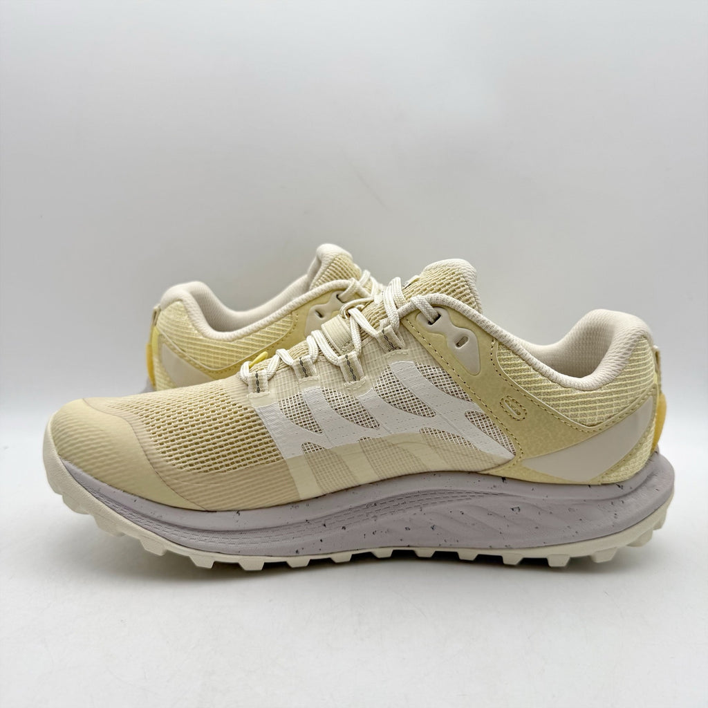 Merrell Womens Antora 3 Trail Running Sneakers US 9 Cream Yellow NWOB