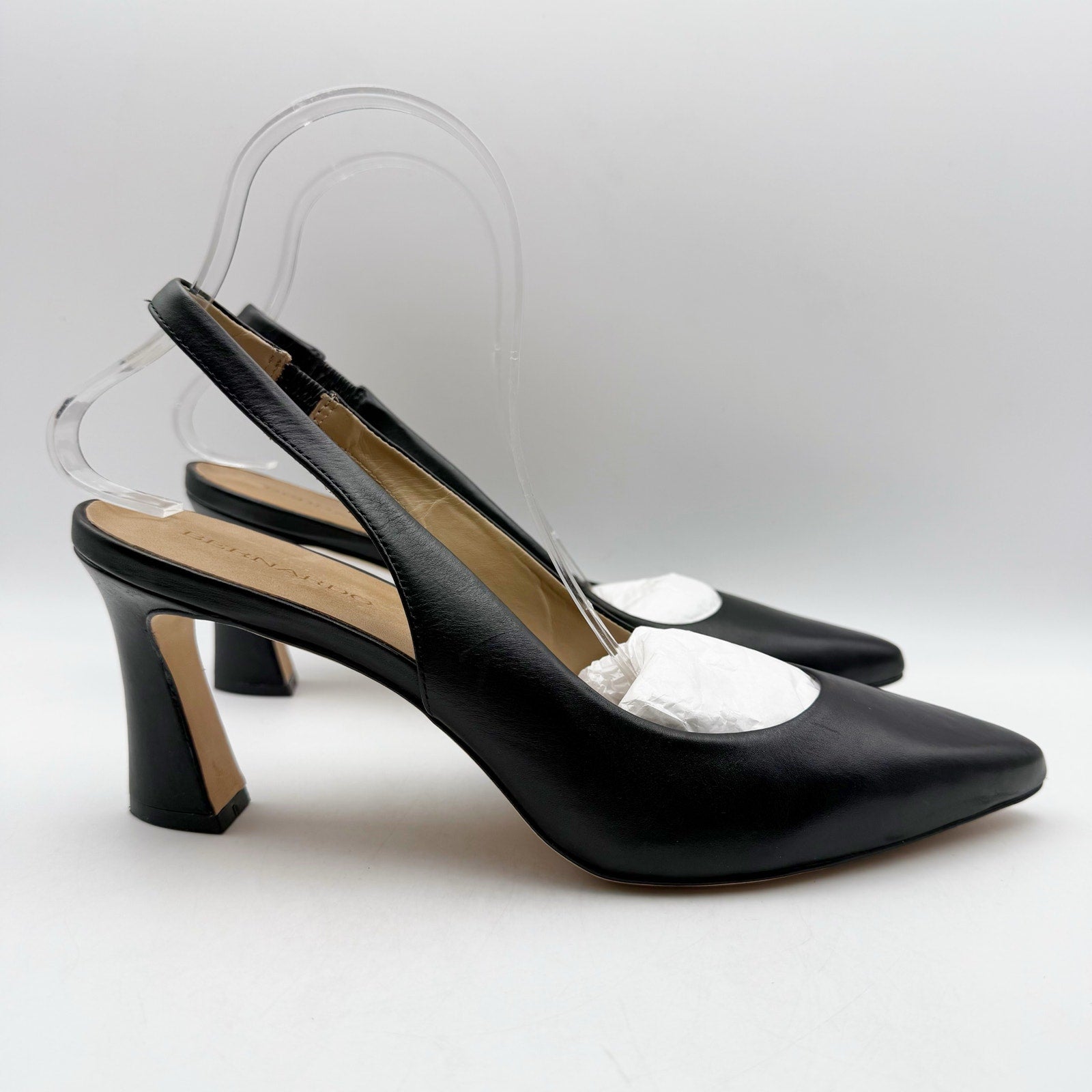 Bernardo Womens Felicity Heels US 11M EU 41 Leather Slingback Pump NIB