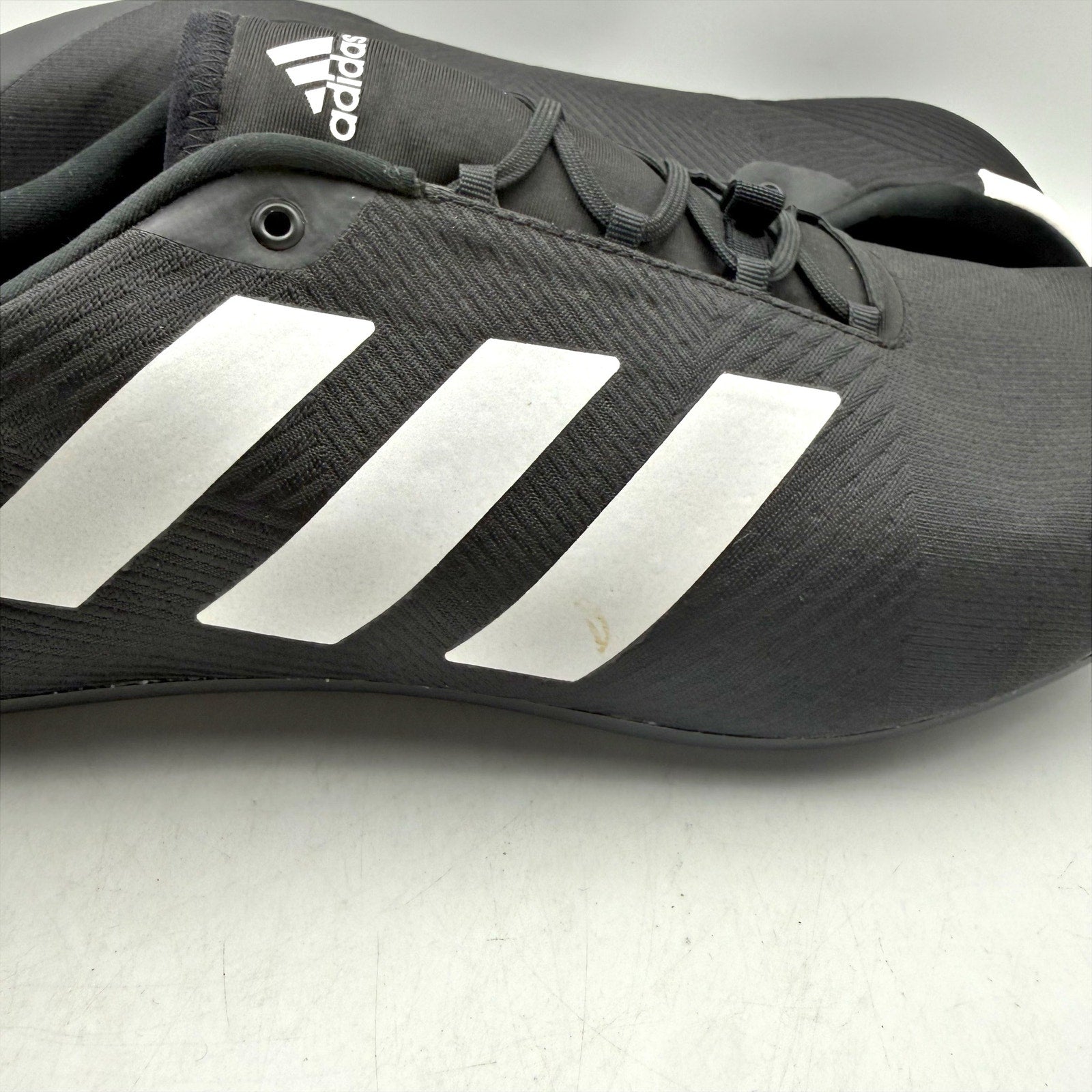 Adidas Mens The Road Cycling Shoes US 13 Black White Athletic NWT