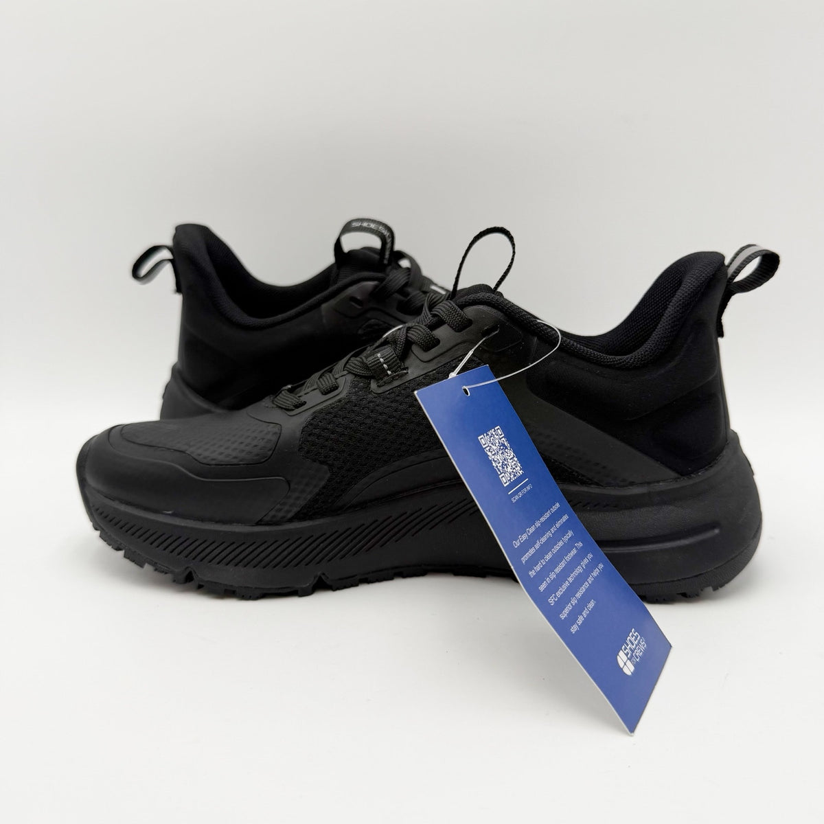 Shoes for Crews Womens Crossing Work Shoes Size 5 Black SR Water Resistant NIB