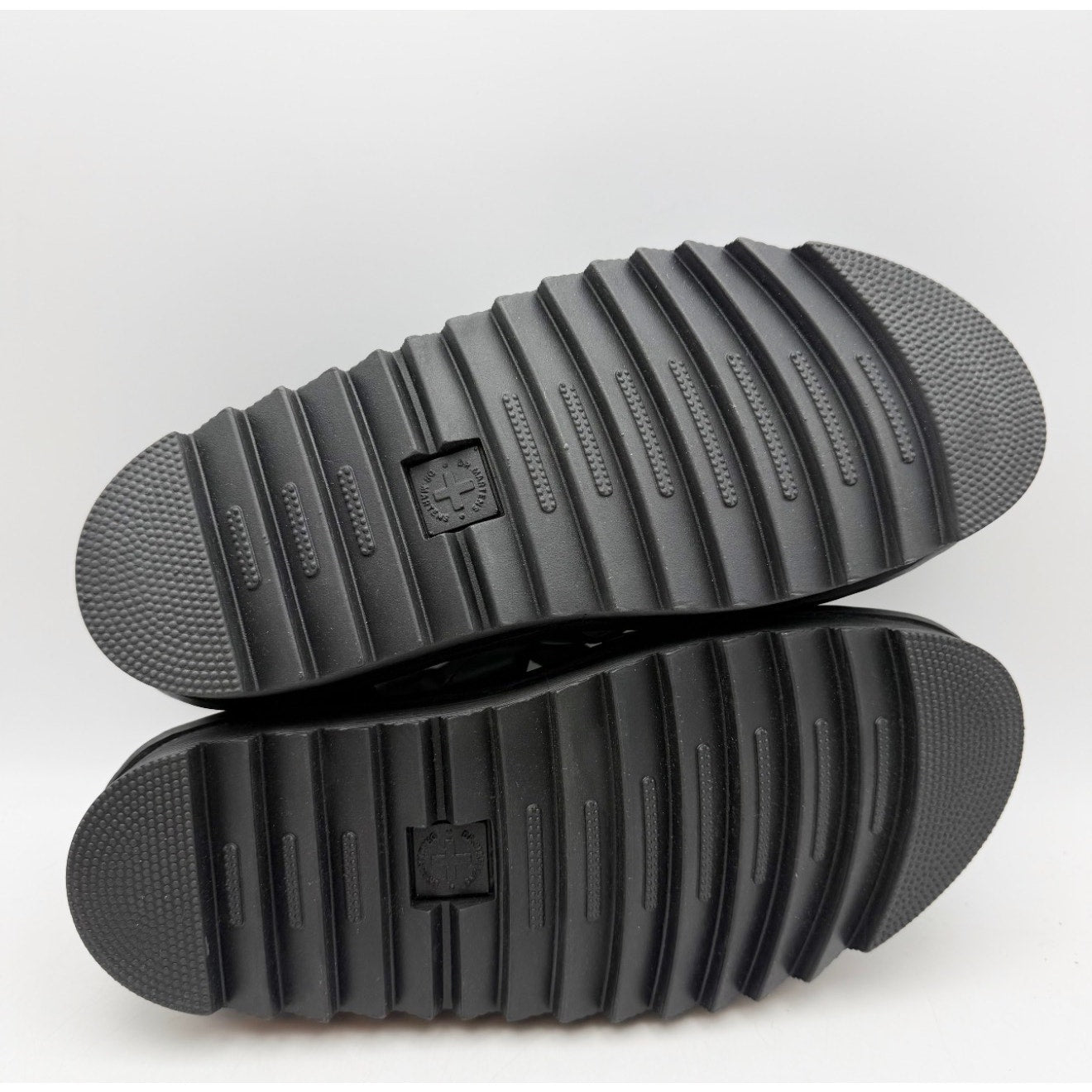 Dr. Martens Womens Blaire Sandals US 9 EU 41 Black Vegan Leather Platform NWOB