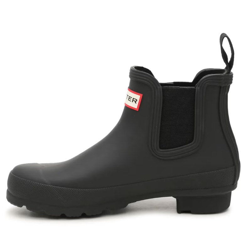 Hunter Womens Original Chelsea Rain Ankle Boot US 10 EU 42 Black Waterproof NWOB