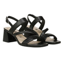 LifeStride Womens Celia Slingback Heeled Sandals US 8.5 Wide Black NWOB