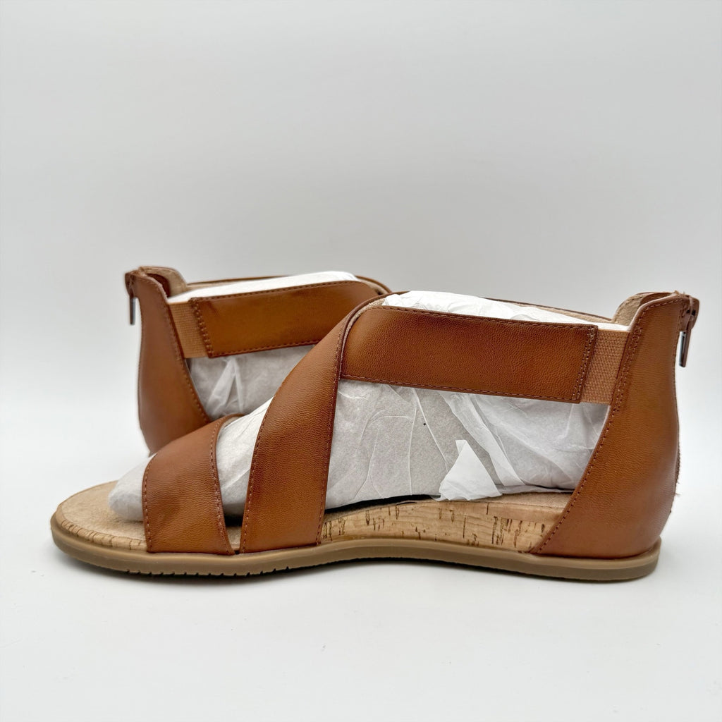 Soul Naturalizer Womens Cindi Sandals Size 7.5 M EU 38 Toffee Brown NIB