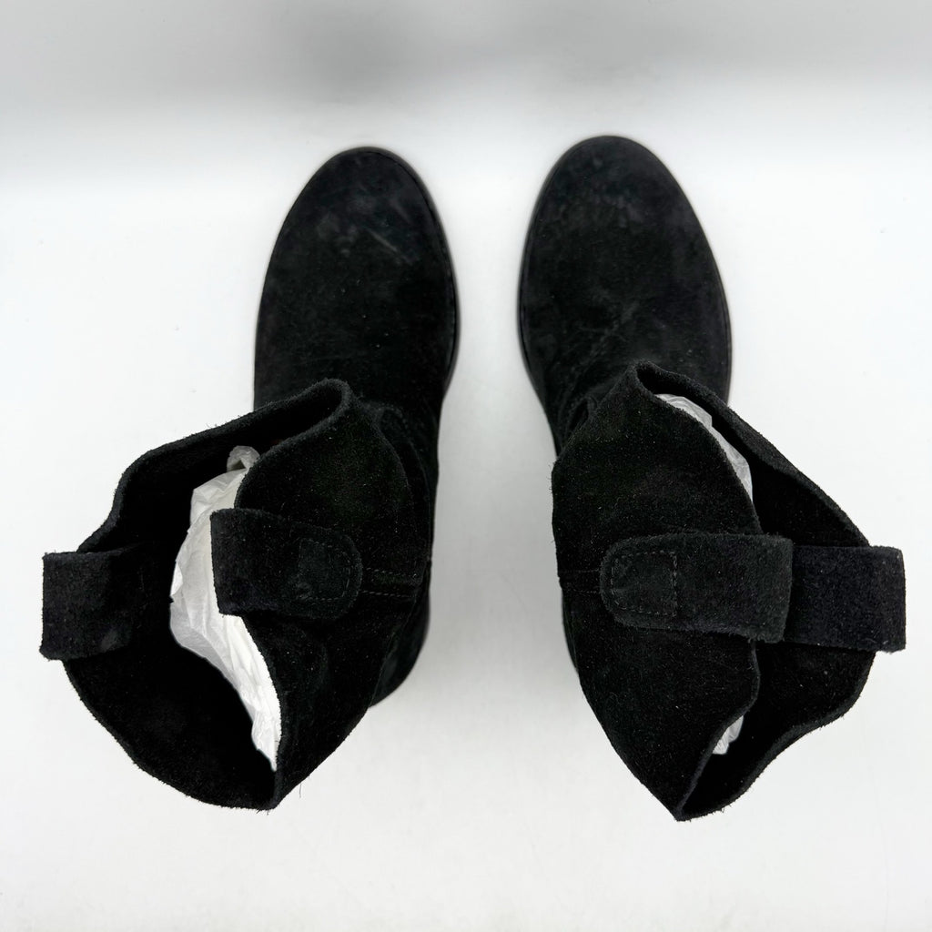 RE/DONE Womens 60s Camarguaise Ankle Boots EU 36 US 6 Black Suede NWOB
