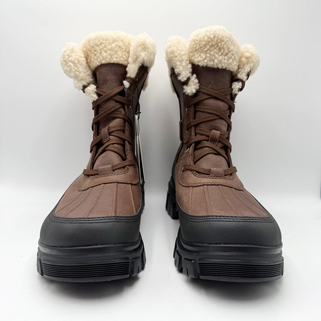 Sorel Womens Tivoli V Parc Winter Boots Size 12 Brown Leather Waterproof NIB