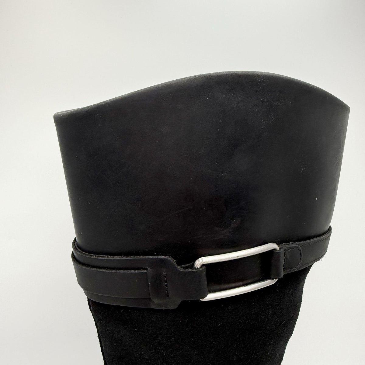 Clarks Womens Maye Carly Knee High Boots Size 9.5 Wide Black Leather NWOB