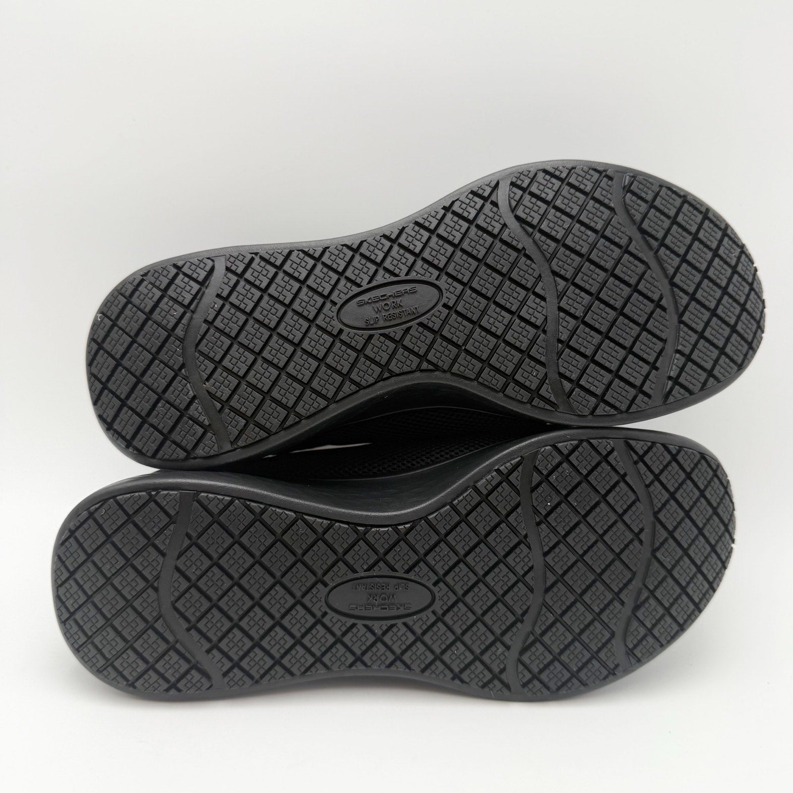 Skechers Womens Slip-Ins Lite Pro Work Sneakers Size 6 Black Slip Resistant NIB
