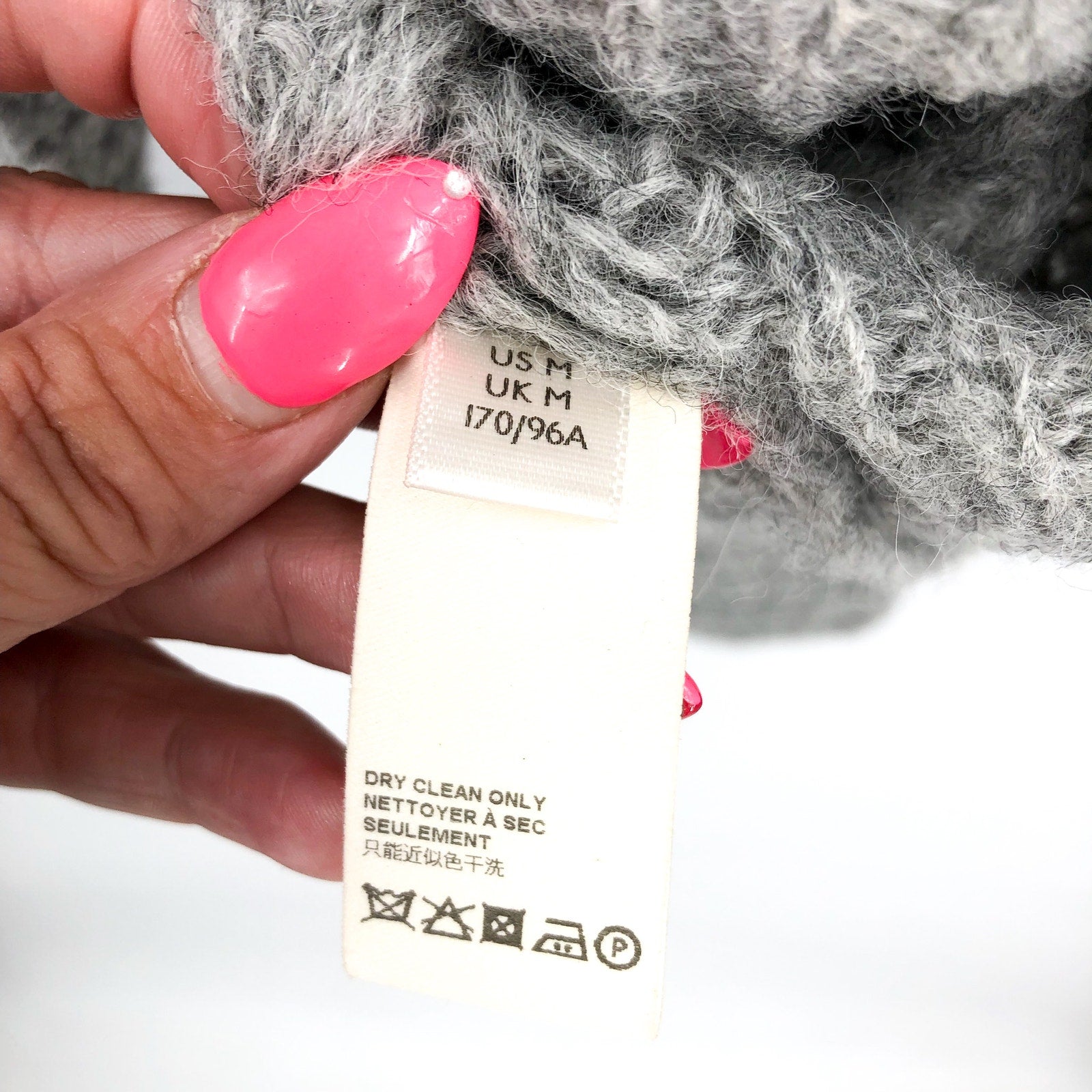 FREE PEOPLE Women's Moonbeam Slouchy Knit Sweater Medium Grey Alpaca NWOT