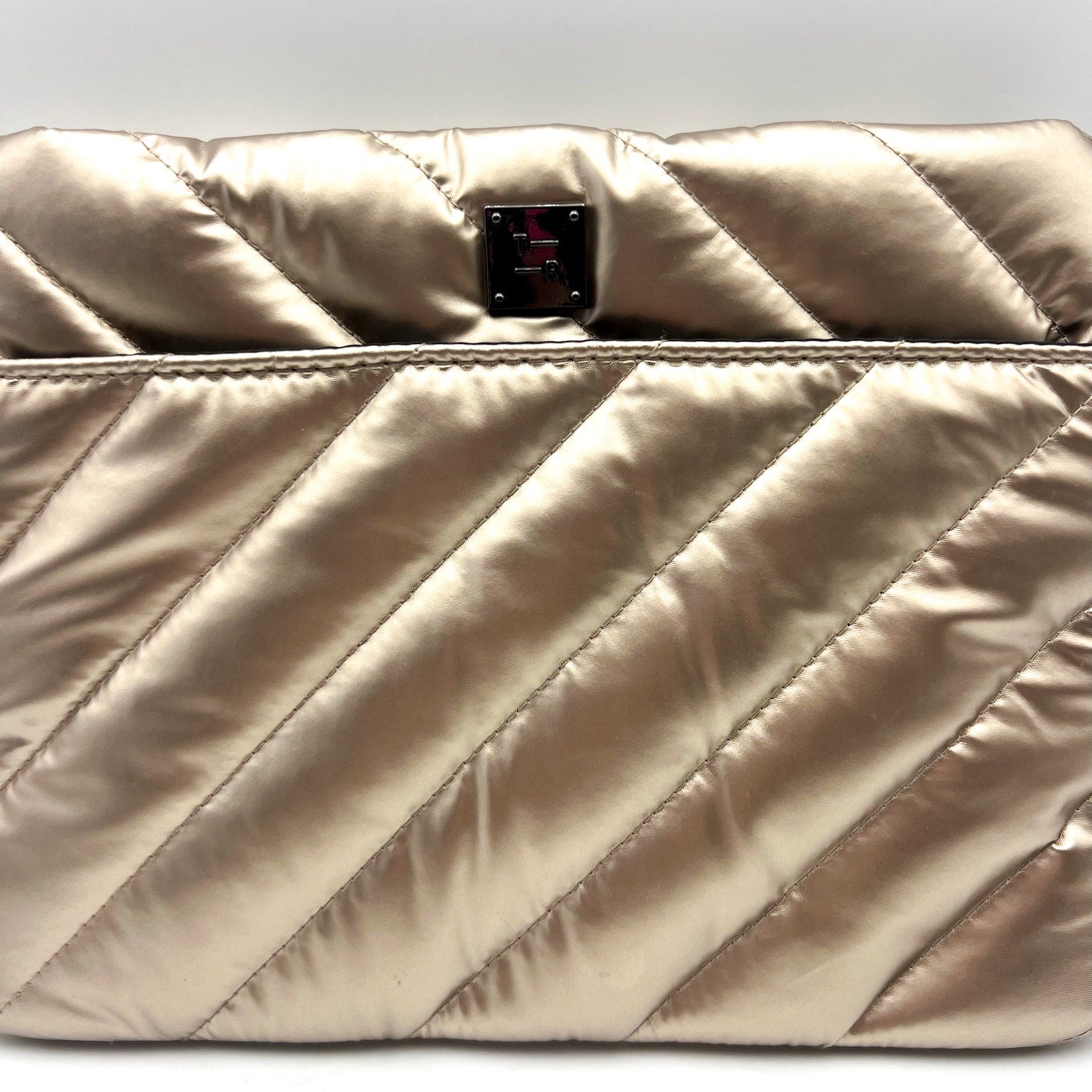 THINK ROYLN Diagonal Bum Bag 2.0 Pearl Cashmere One Size Purse NWT