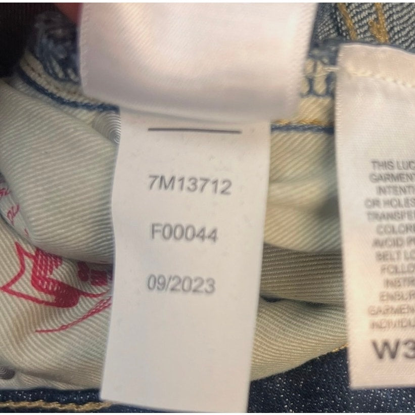 LUCKY BRAND Men's 410 Athletic Straight Jeans Size 38x32 Blue Royce Stretch NWT