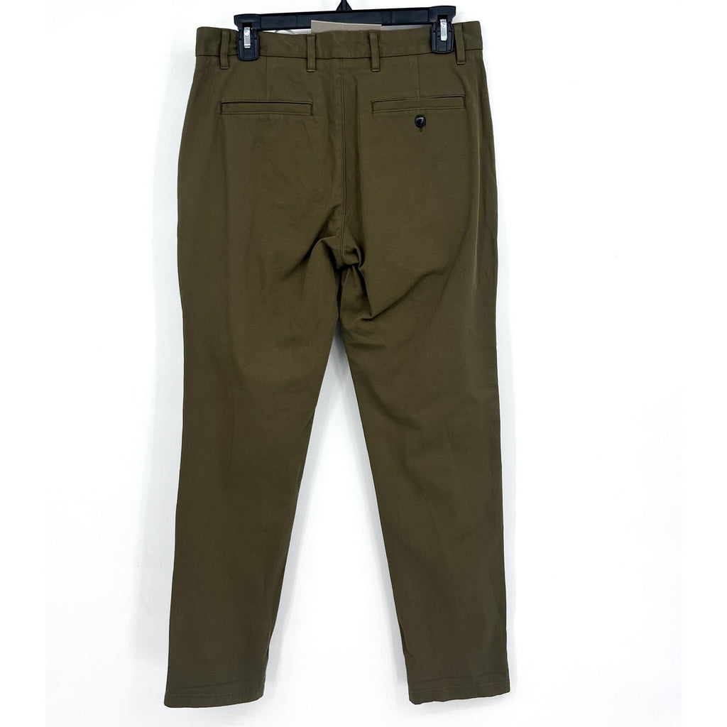 EVERLANE Men's Uniform Performance Chino 31x30 Olive Green Slim Fit Pants NWT