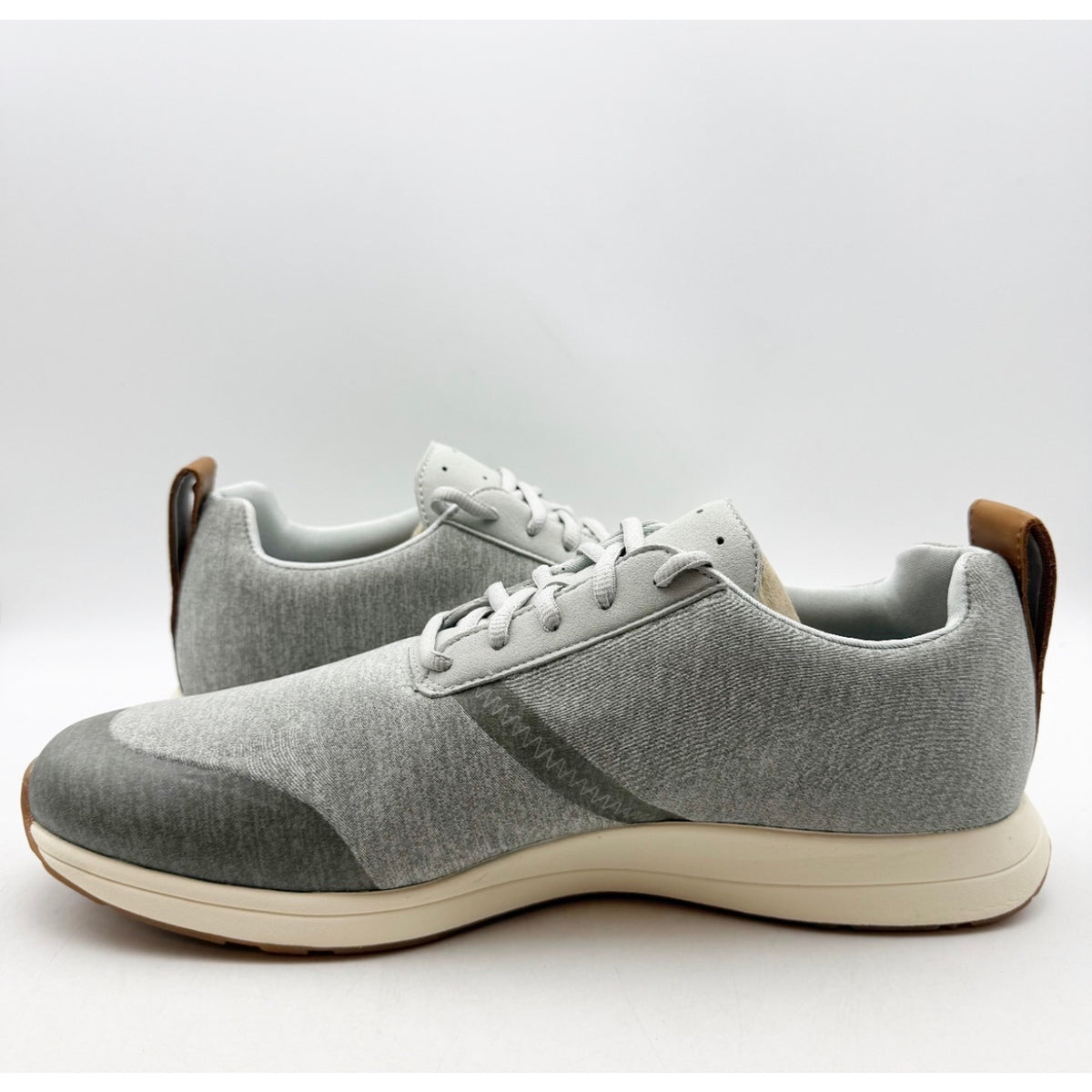 YORK Athletics Mens Henry Runner Sweatshirt Sneakers US 8.5 Grey Heather NIB