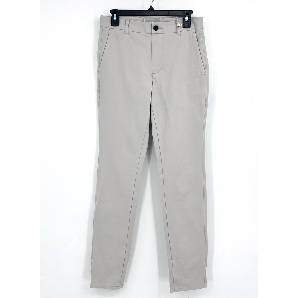 EVERLANE Men's The Performance Slim Chino Pants 29x34 Stone Light Gray NWT