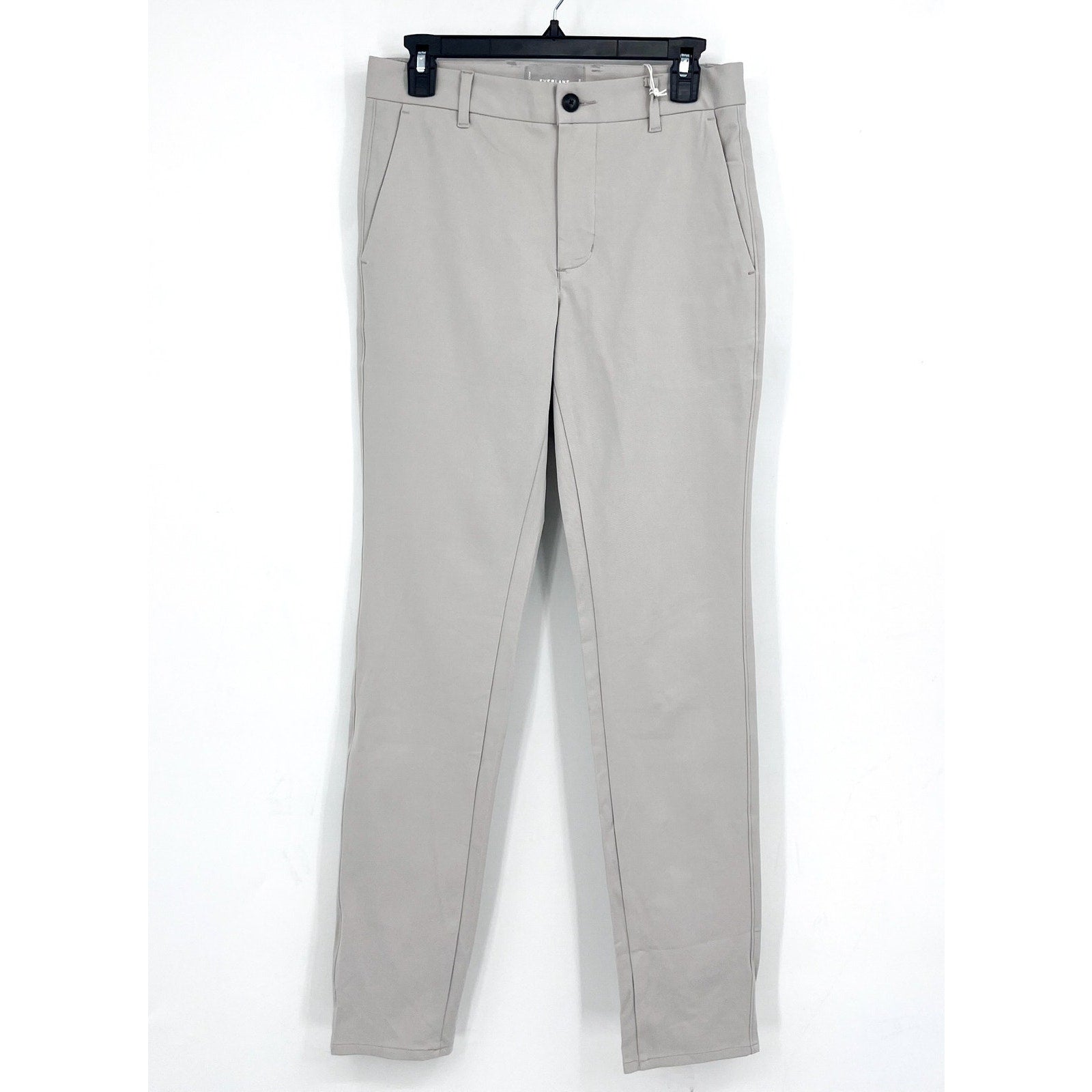 EVERLANE Men's The Performance Slim Chino Pants 29x34 Stone Light Gray NWT