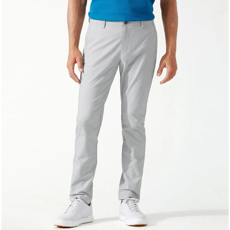 TOMMY BAHAMA Men's IslandZone On Par Pants 34x34 Grey Harbor Mist Flat Front NWT