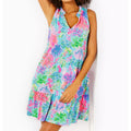 LILLY PULITZER Womens Malone Dress XL Cay to My Heart Blue Celestial Blue NWT