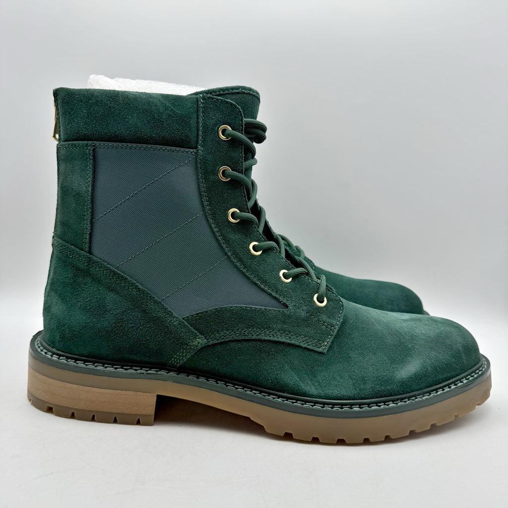 Saint Morta Mens Legion Ankle Boots US 12 Green Suede NIB