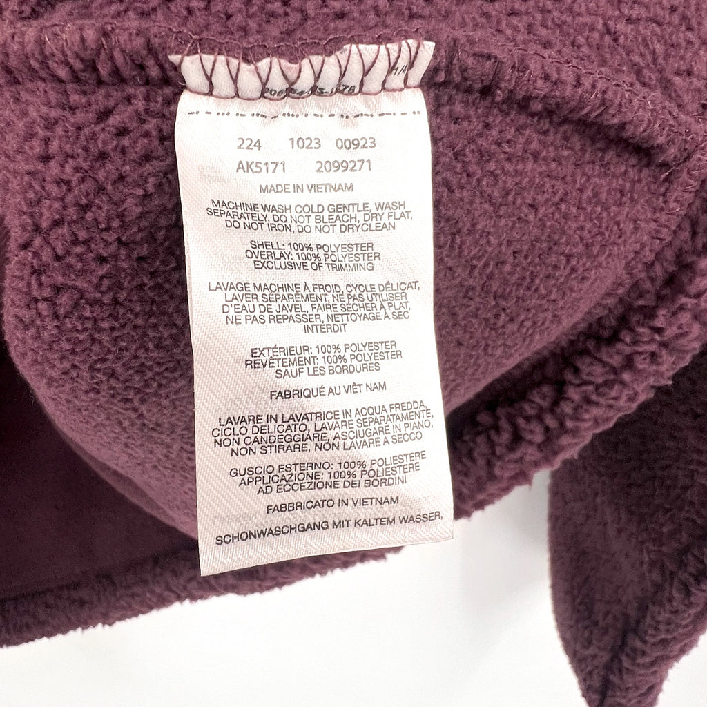 COLUMBIA Women's West Bend Full Zip II Fleece Jacket Large Purple Moonvista NWT