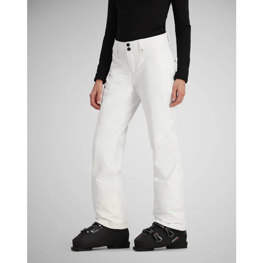 OBERMEYER Womens Malta Thermal Insulated Snow Pants Size 16 White NWT