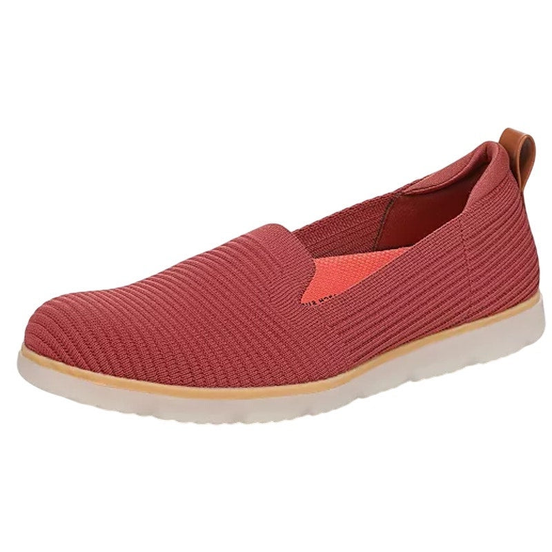 Ryka Womens Effortless Slip On Shoes US 12 M Red Knit Fabric NWOB