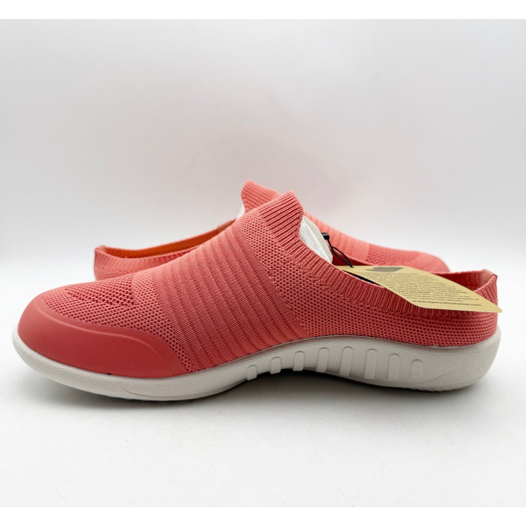 Spenco Womens Blissful Casual Shoes 9.5 WIDE Pink Terra Cotta Slip On Mule NIB