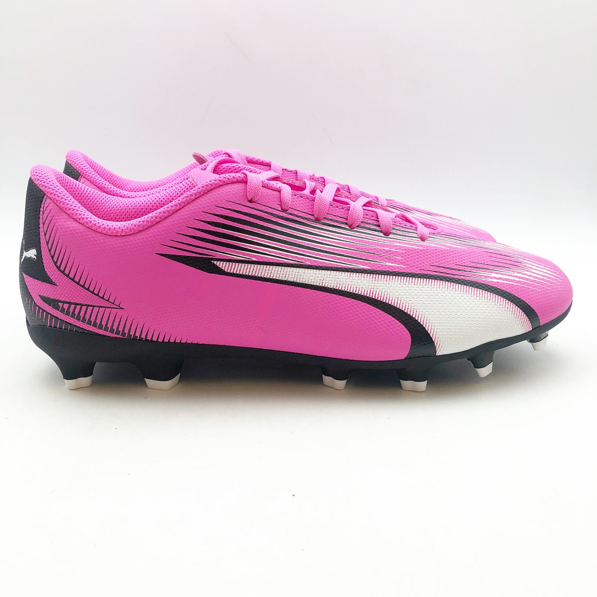 Puma Kids Ultra Play FG/AG Soccer Cleats Size 5 Youth Pink Black NWOB