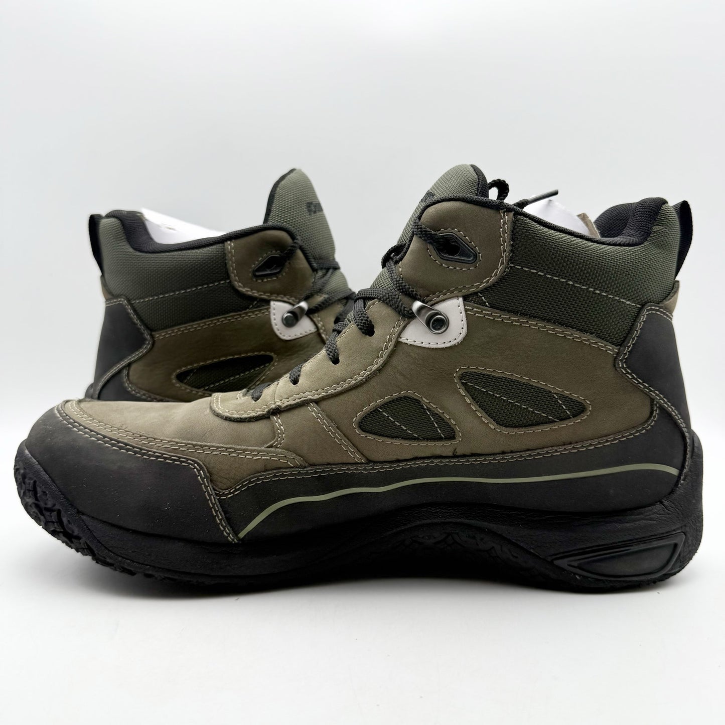 Dunham Mens Cloud Plus Mid II Boots US 13 D EU 47.5 Brown Nubuck Waterproof NIB