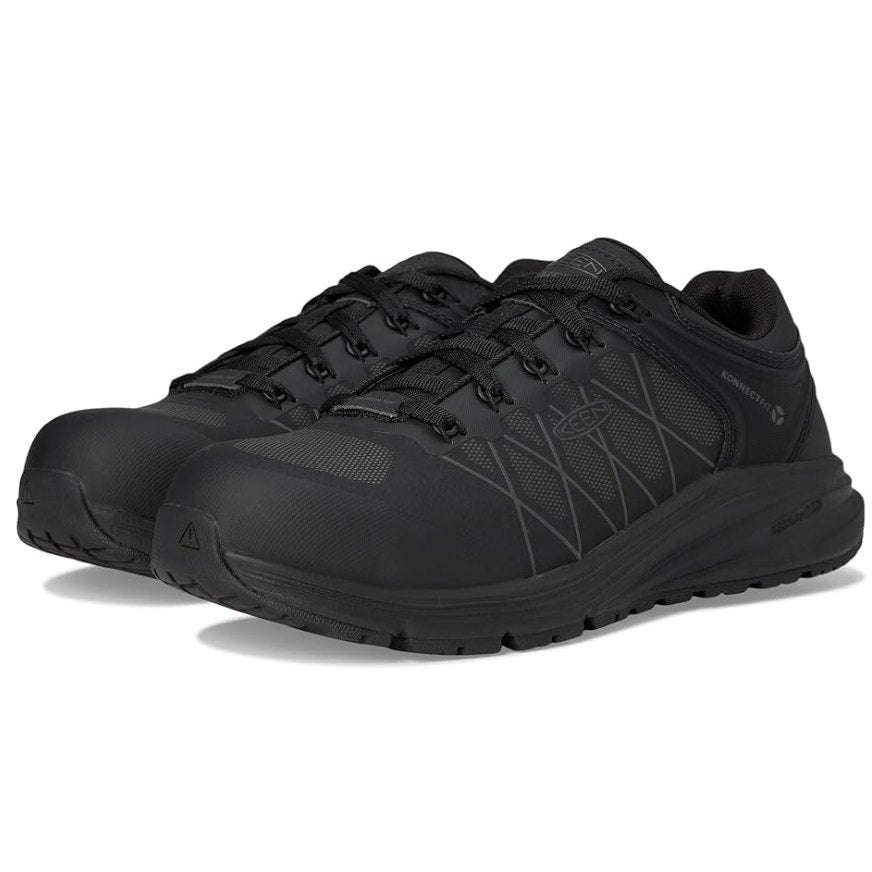 Keen Mens Vista Energy XT Work Sneakers Size 10.5 D Black Composite Toe SR NIB
