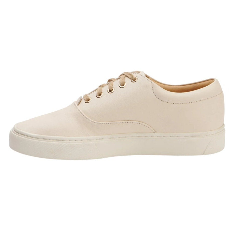 Nisolo Womens Everyday Casual Sneakers Size 10 Tan Cream Leather Waterproof NIB