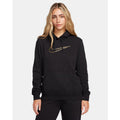 Nike Womens Sportswear Club Premium Hoodie XS Black Loose Shine Sweatshirt NWT