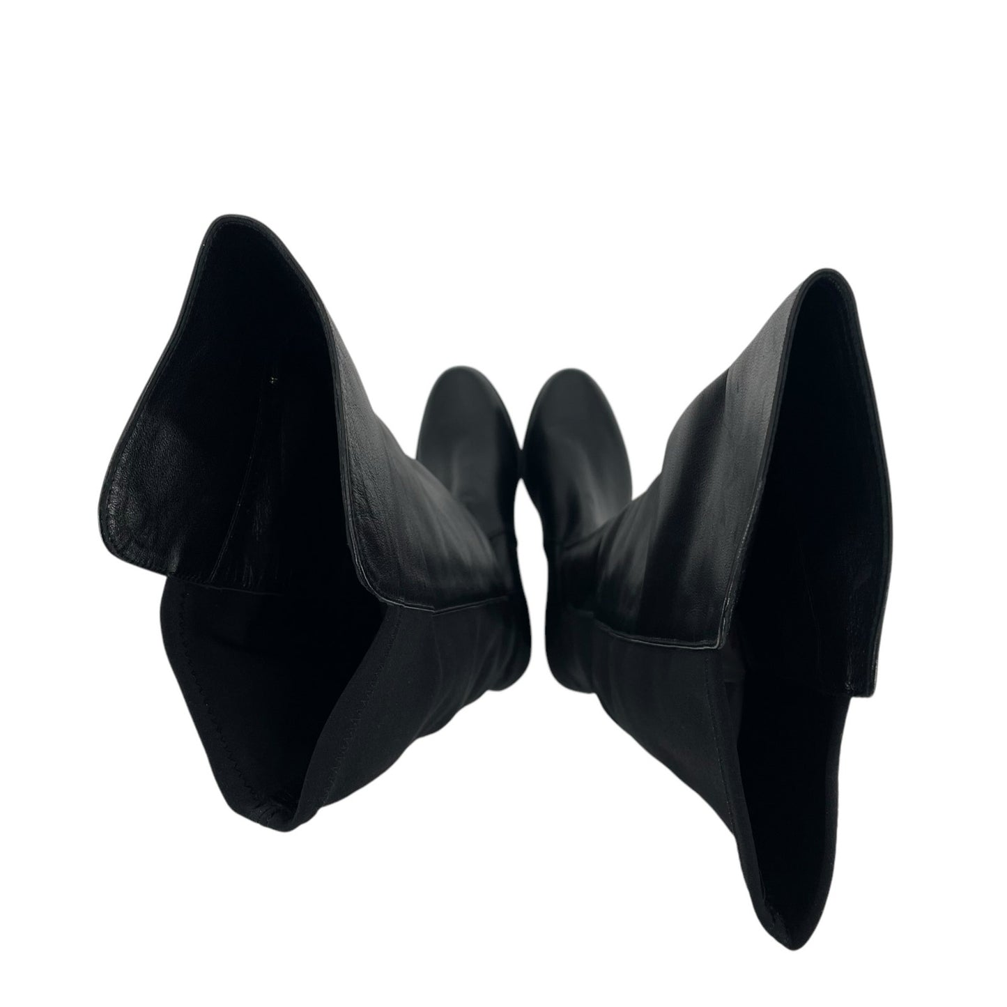 Stuart Weitzman Womens Reserve Over the Knee Boots US 9 M Black Suede NWOB