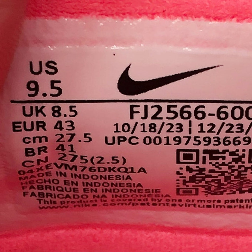 Nike Mens Phantom Luna 2 Academy TF Soccer Shoes Size 9.5 Pink Turf FJ2566 NWOB