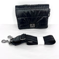THINK ROYLN Women's Downtown Crosswalk Crossbody Bag in Pearl Black NWOT