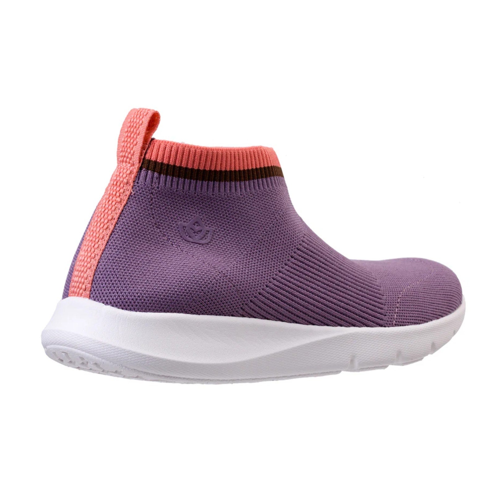 Spenco Womens Pure Love Knit Casual Sneaker 10 WIDE Elderberry Purple NIB