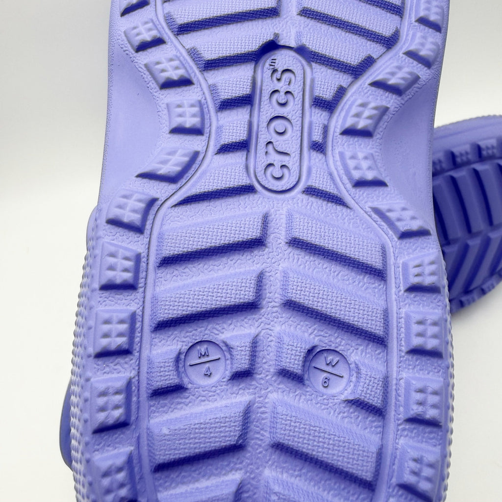 Crocs Womens Classic Lined Neo Puff Boots Size 6 Purple NWT