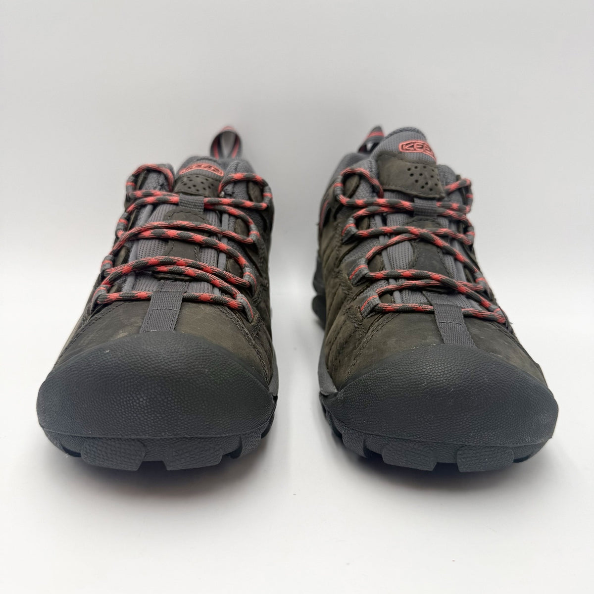 Keen Womens Targhee ll Hiking Shoes Size 8.5 Grey Waterproof Leather NWOB