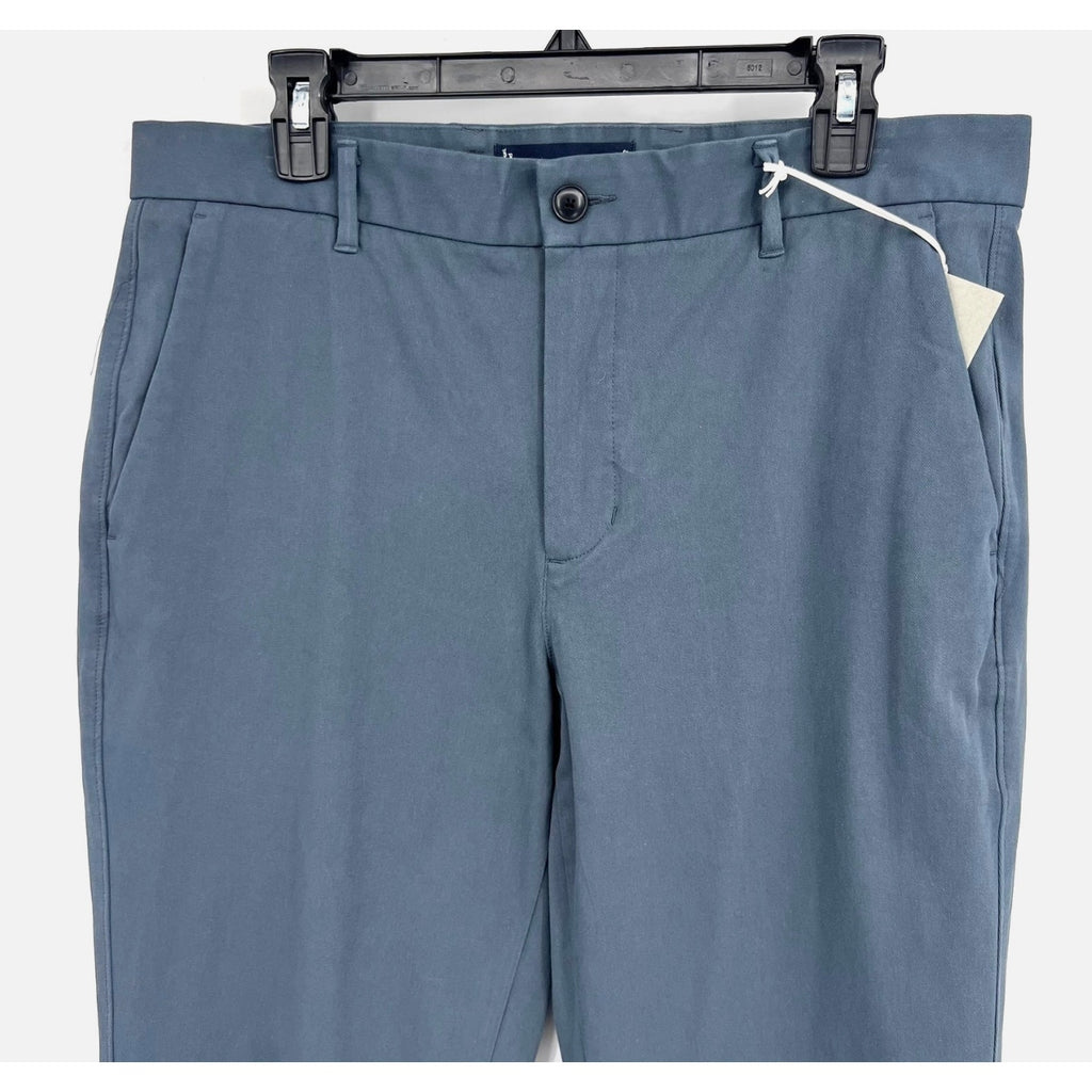 EVERLANE UNIFORM Men's The Performance Chino 34x32 Dark Slate Blue Pants NWT