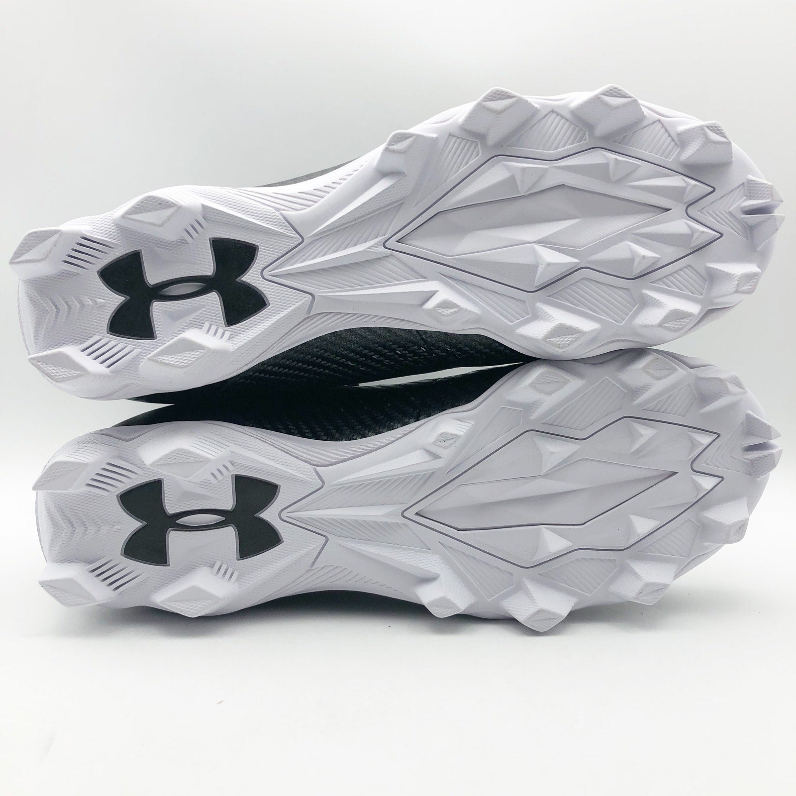 Under Armour Mens Highlight Fran RM 2.0 Football Cleats SIZE 10 Black White NWOB