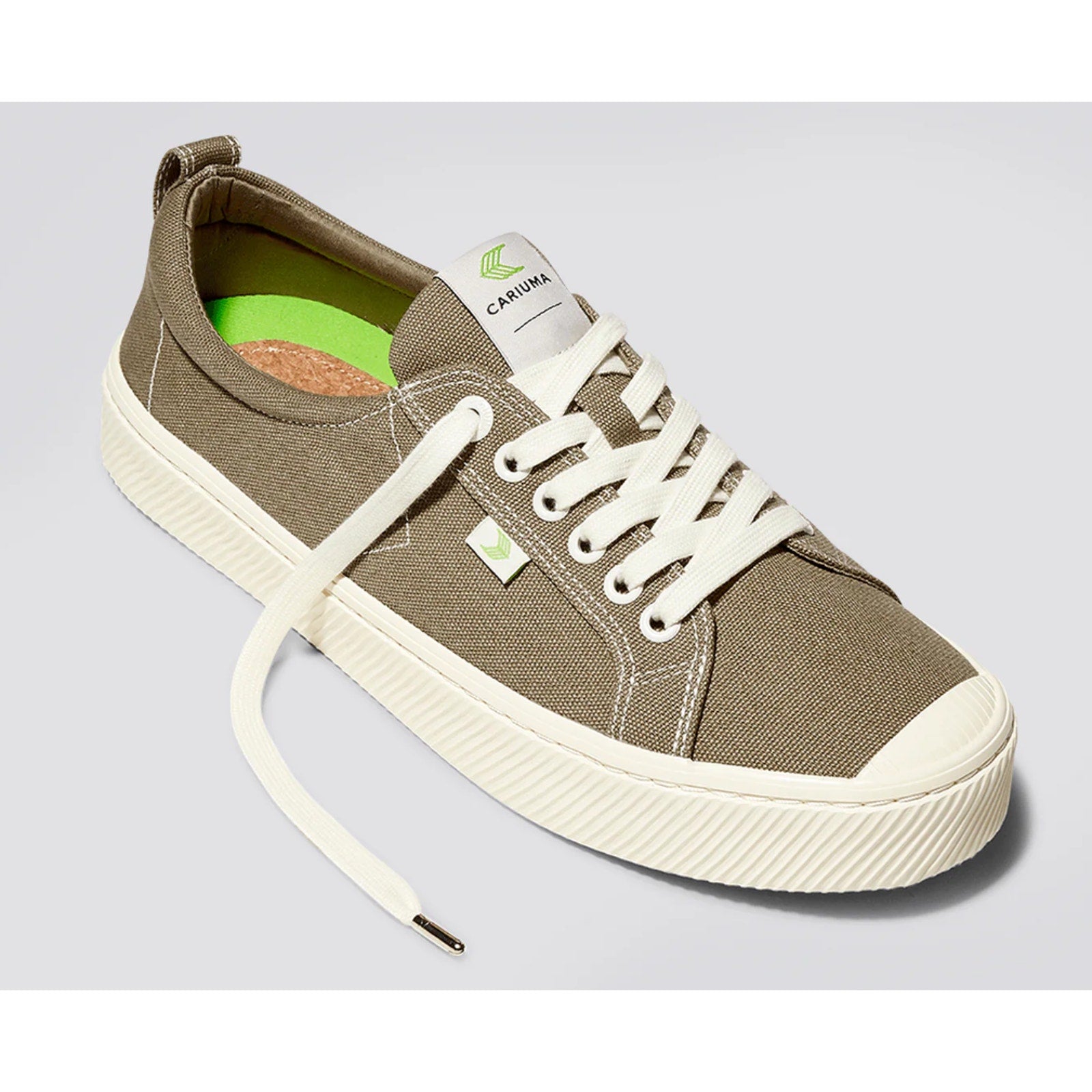 Cariuma Women's OCA Low Sneaker Size 9 Brown Burnt Sand Canvas NIB