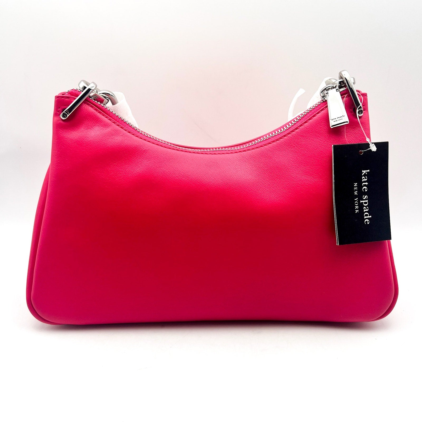 KATE SPADE Grace Chain Shoulder Bag Pink Rosehip Fine Grain Leather NWT