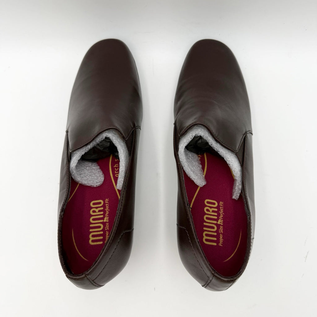 Munro Womens Jemma Pumps Size 11.5 M Brown Leather NIB